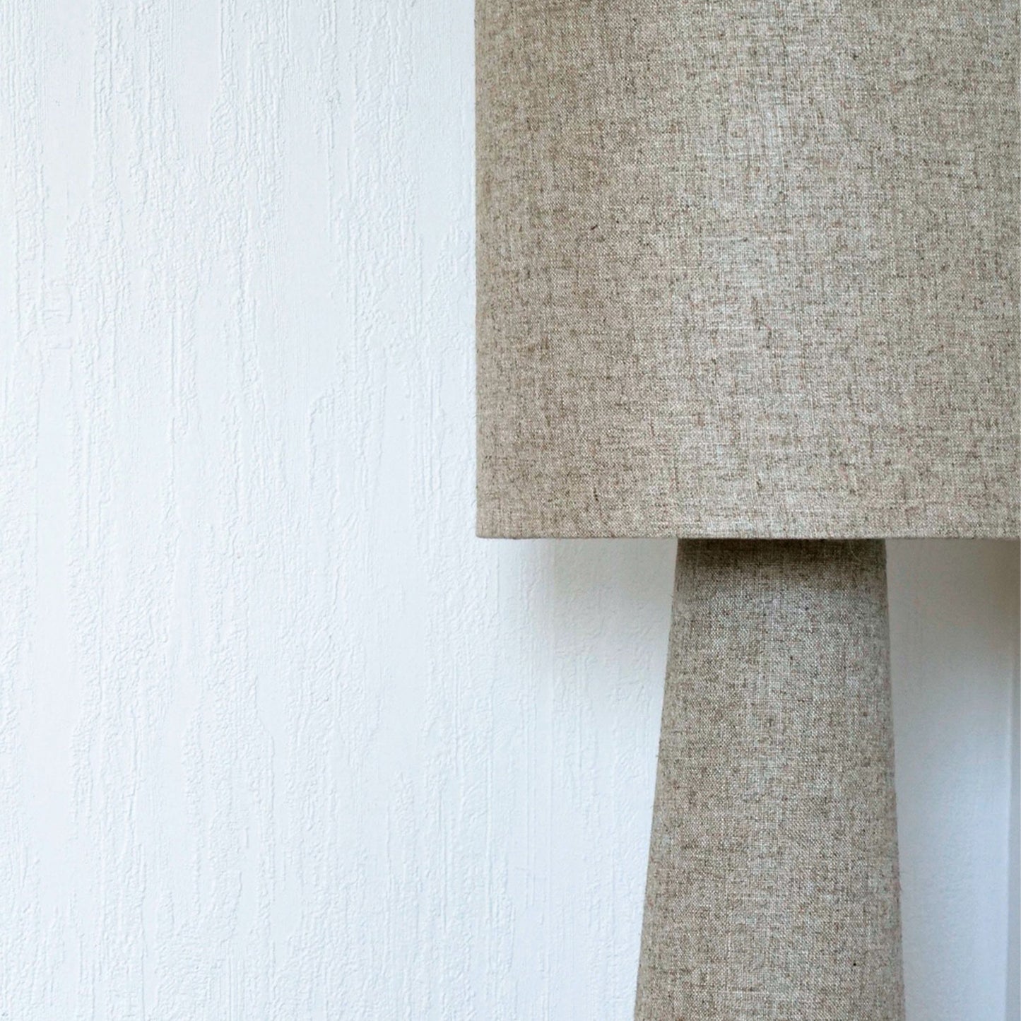 Lampadaire "Arthur" - Lin naturel organique