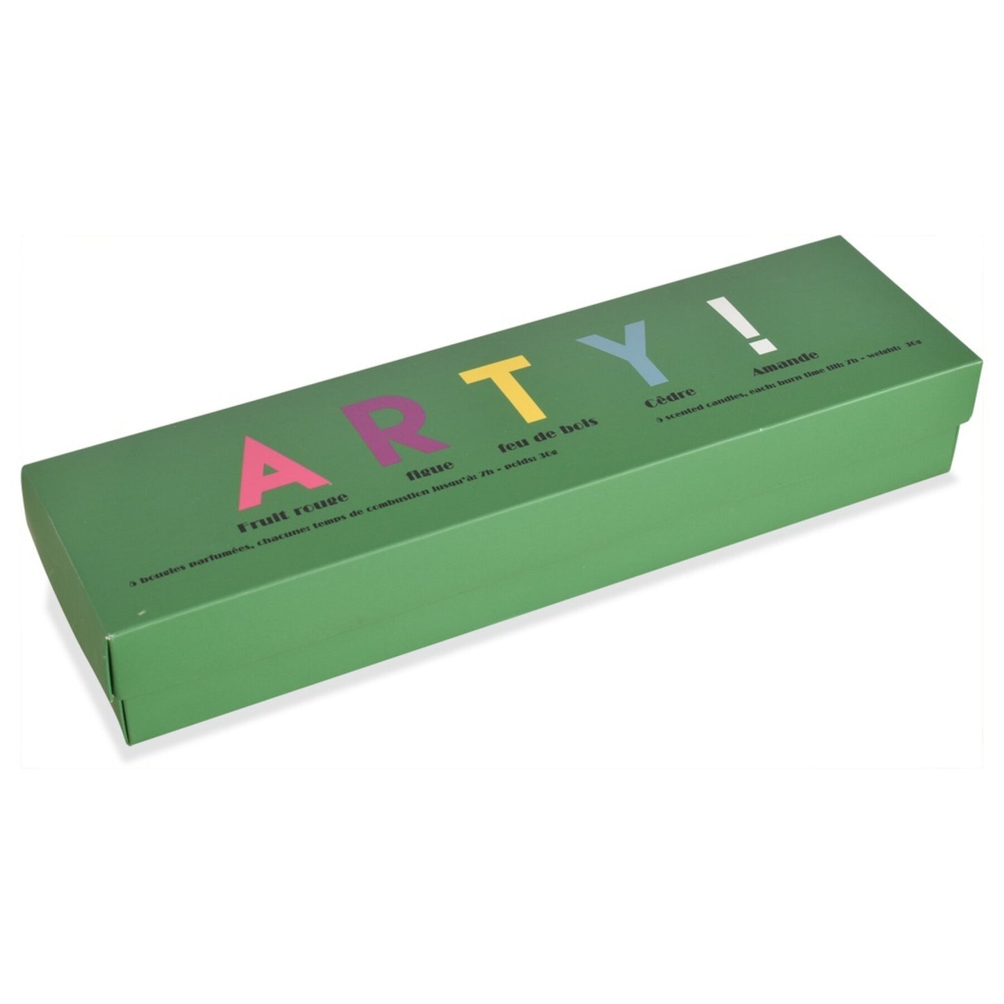 Coffret de Bougies Parfumées "ARTY"