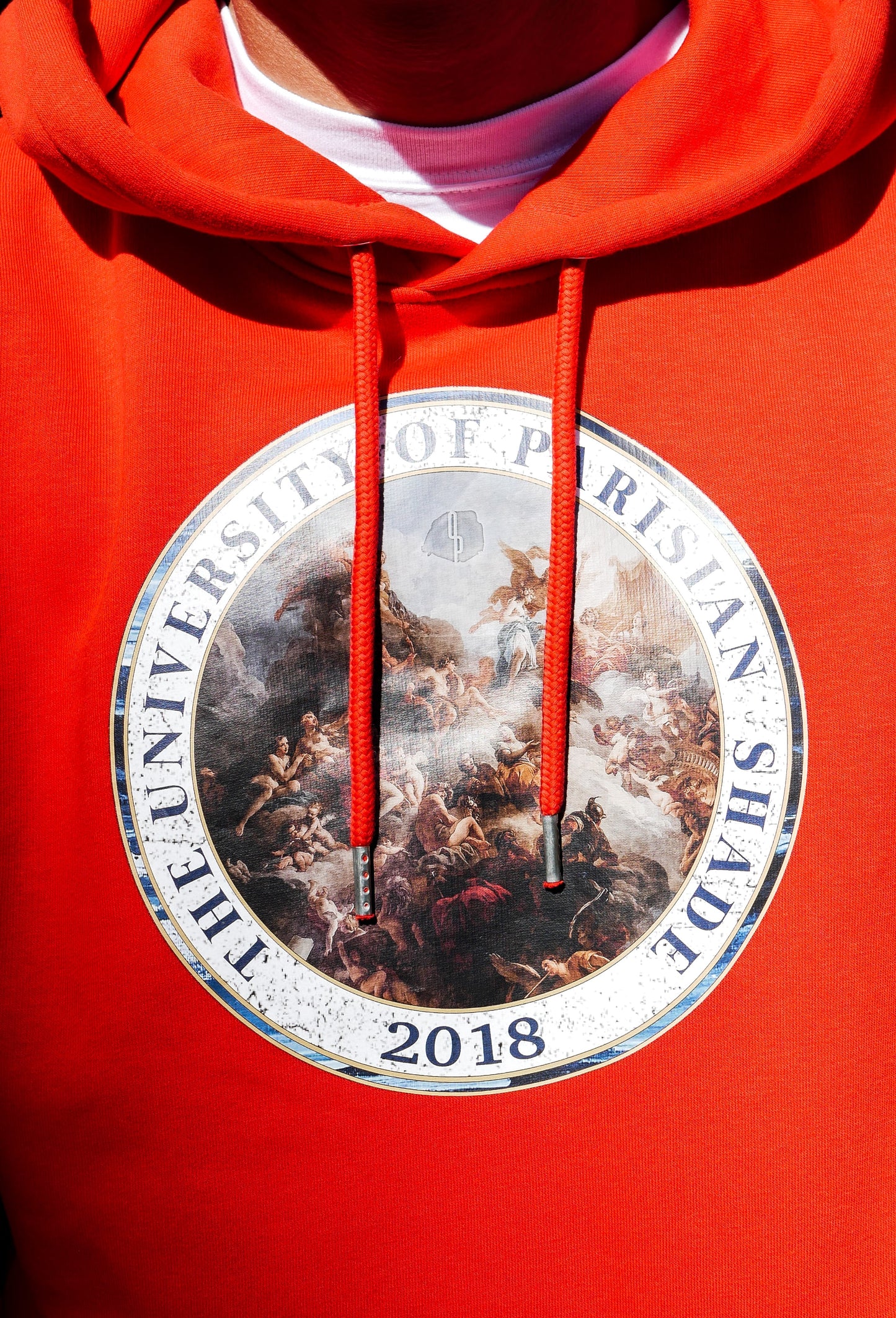 Hoodie "University" - Rouge