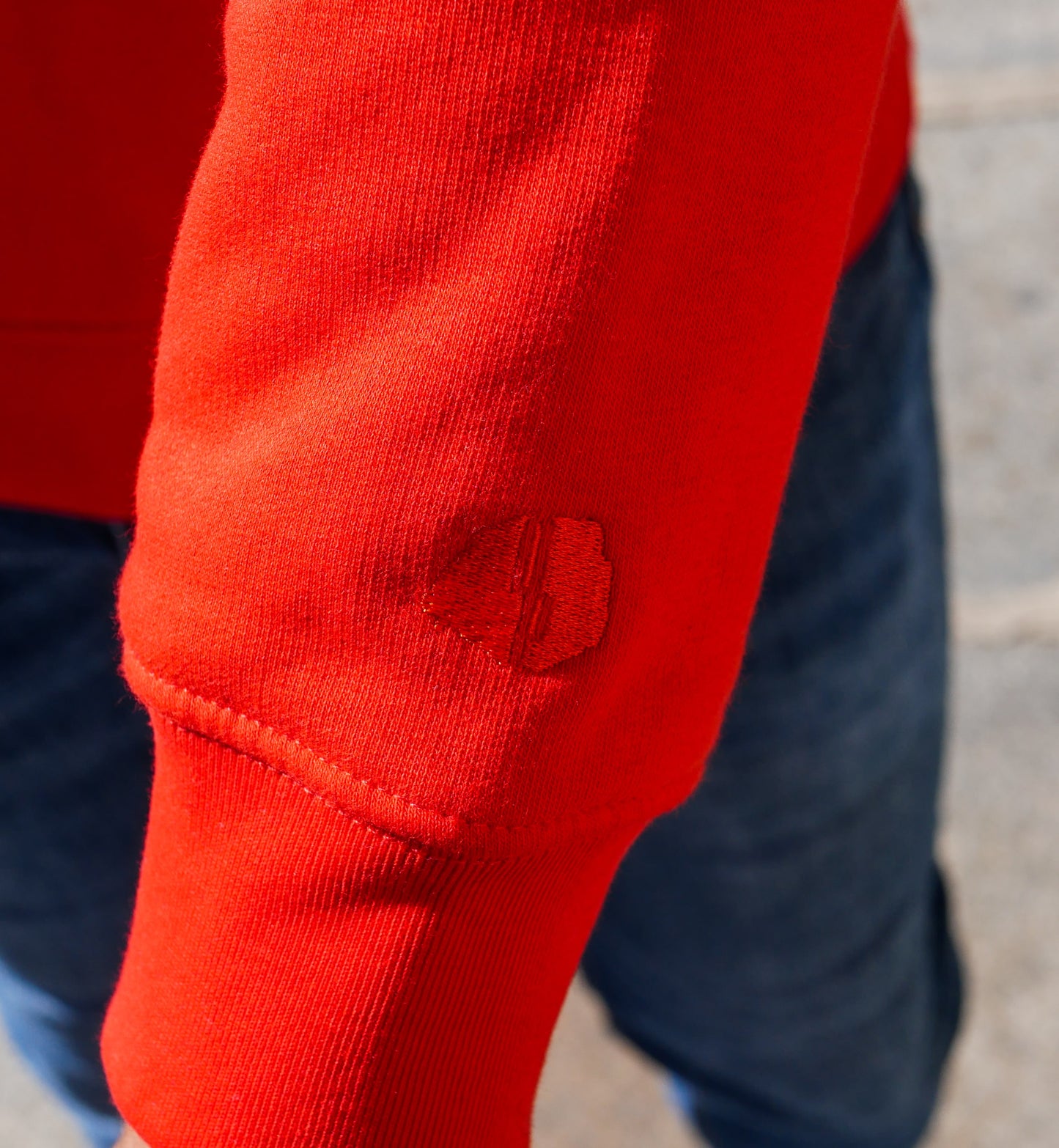 Hoodie "University" - Rouge