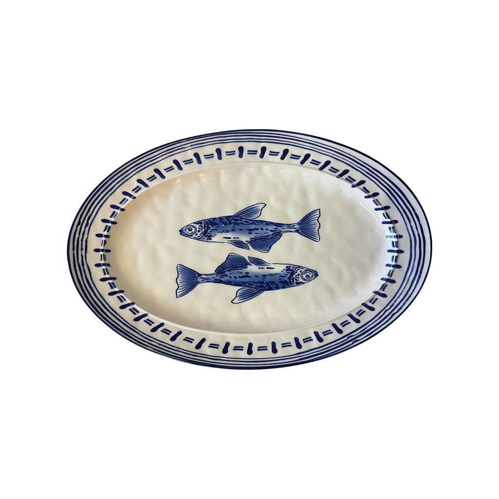 Plat ovale "Poisson"