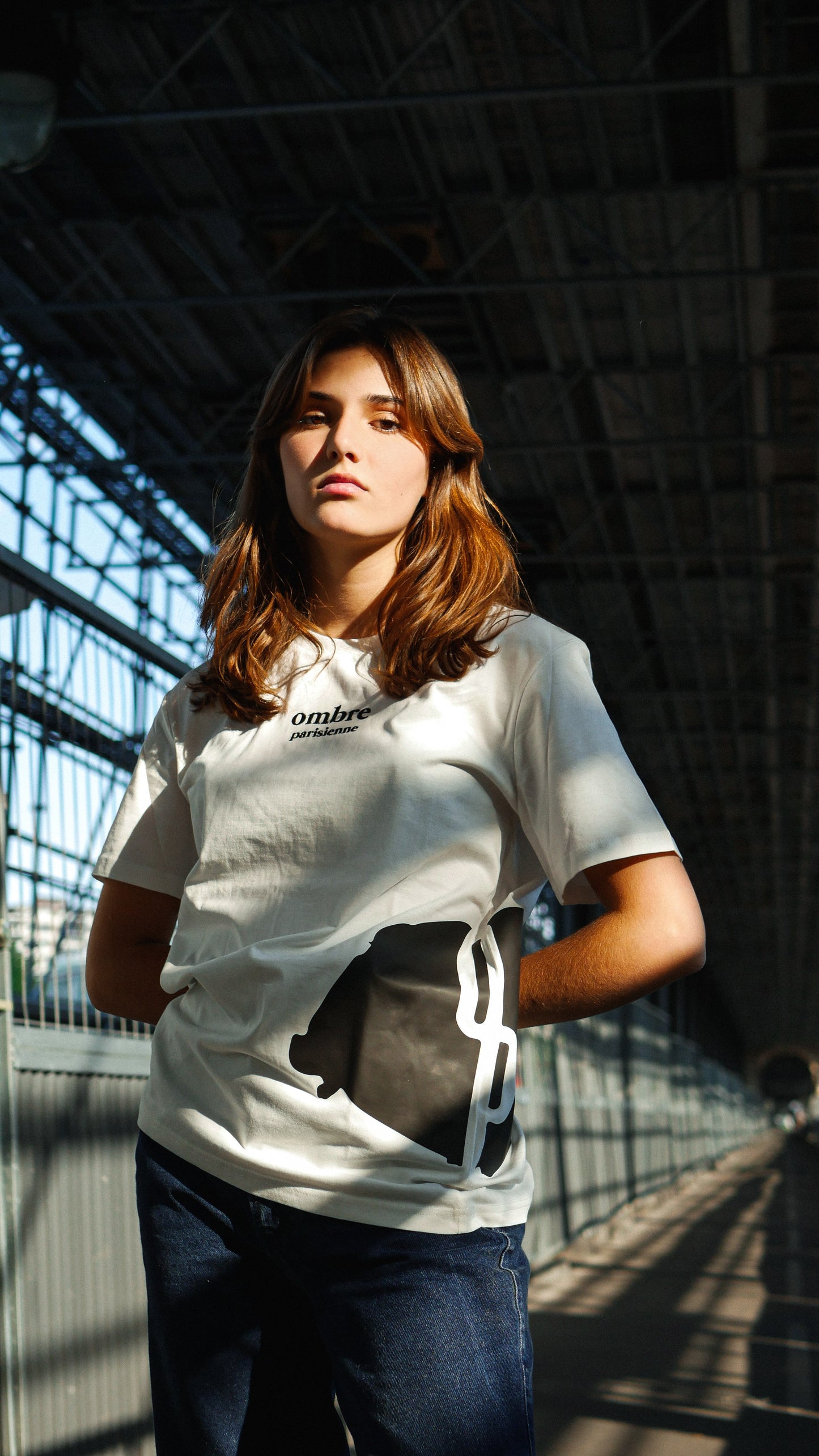 T-shirt "Lato OP" - Blanc cassé