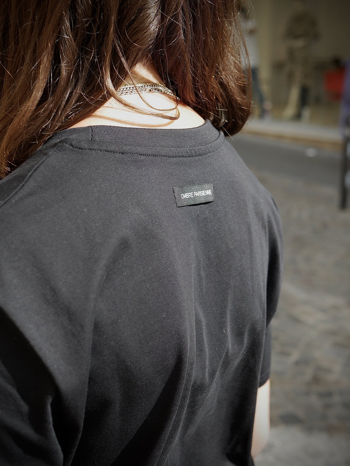 T-shirt "Ombre Parisienne" - Noir