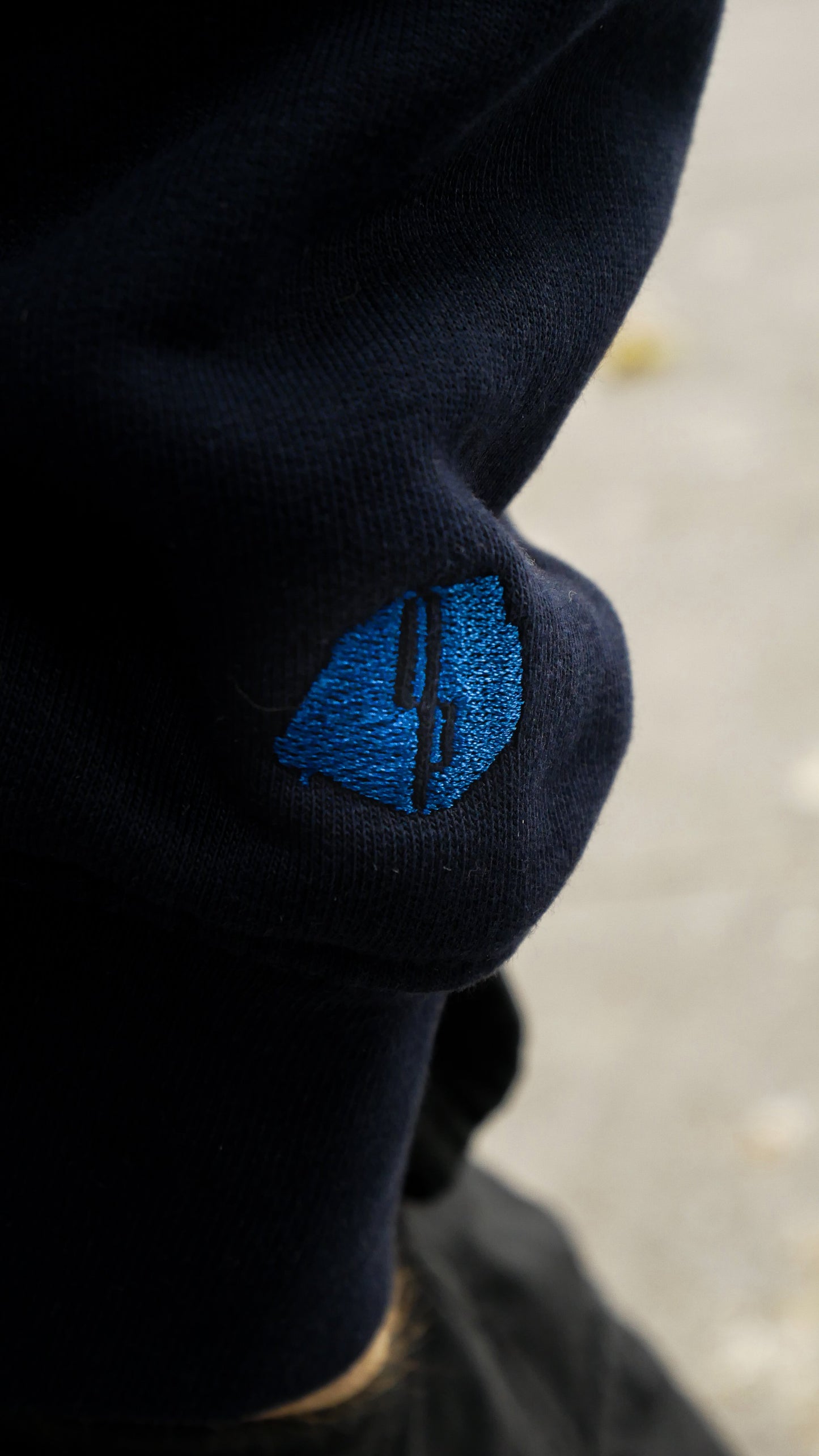 Crewneck Fiore - Navy - Ombre Parisienne