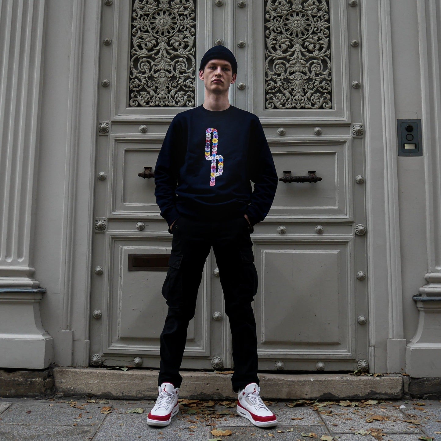 Crewneck Fiore - Navy - Ombre Parisienne