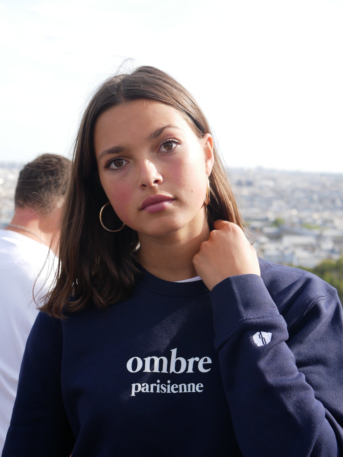 Crewneck Ombre Parisienne - Navy - Ombre Parisienne