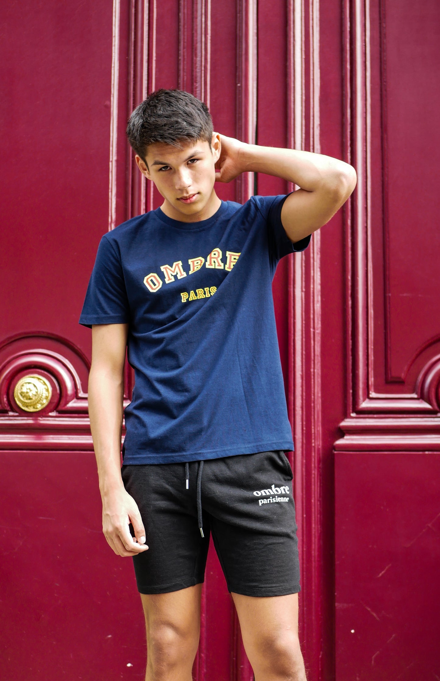 T-shirt College - Navy - Ombre Parisienne