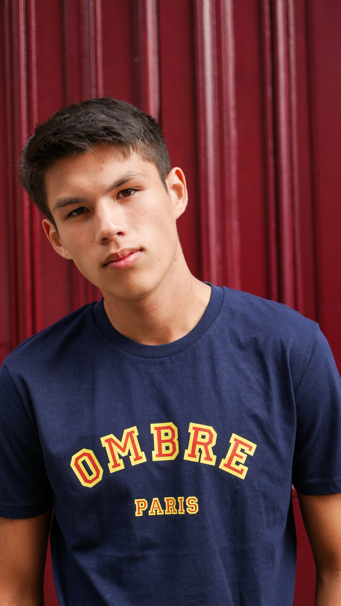 T-shirt College - Navy - Ombre Parisienne