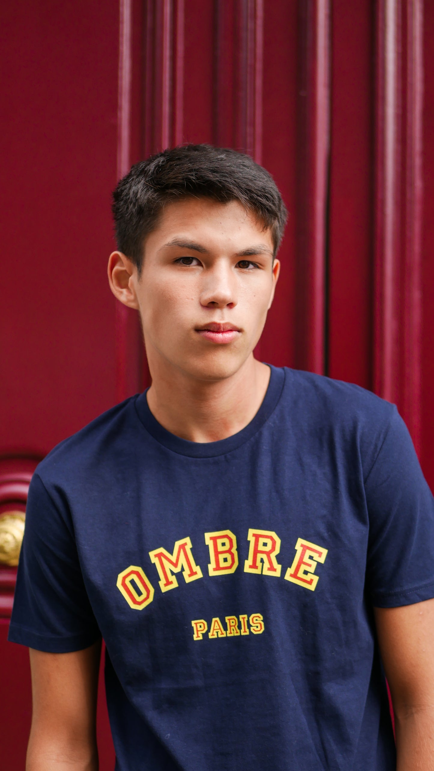 T-shirt College - Navy - Ombre Parisienne