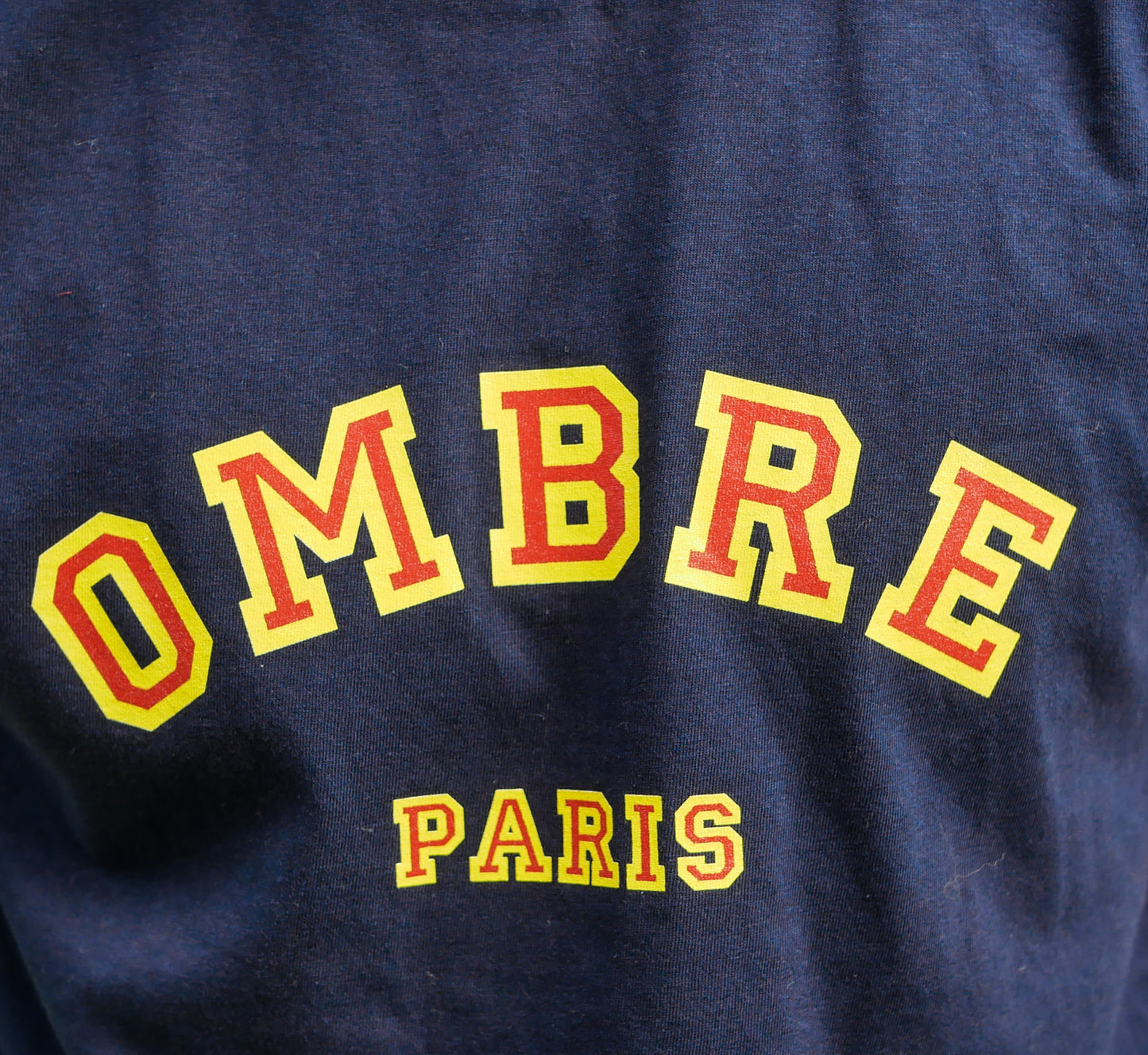 T-shirt College - Navy - Ombre Parisienne