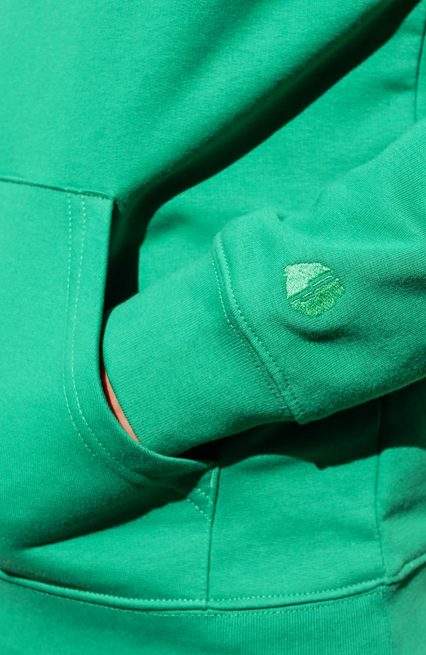 Hoodie University - Varsity Green - Ombre Parisienne
