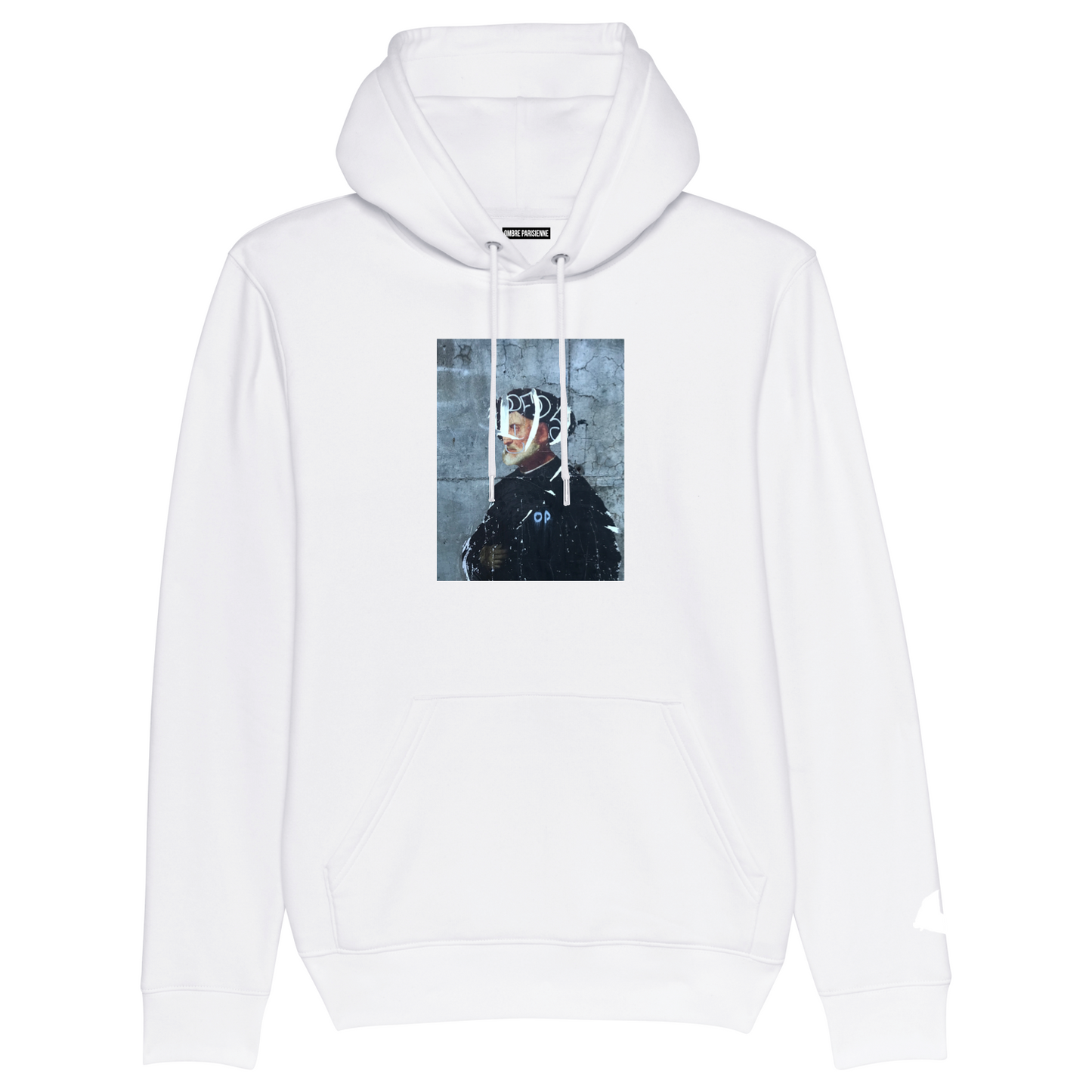 Hoodie Sacerdote - White - Ombre Parisienne