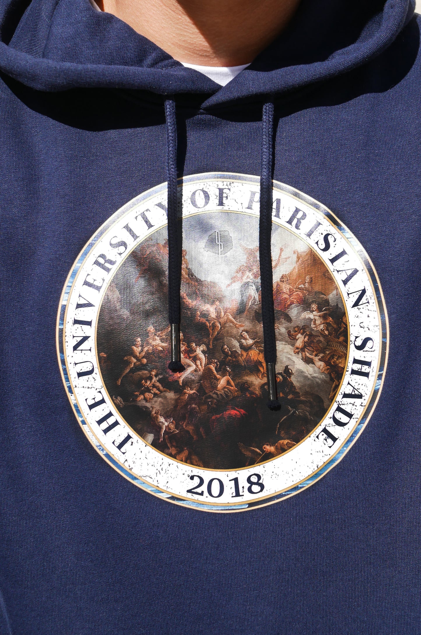 Hoodie University - Navy - Ombre Parisienne