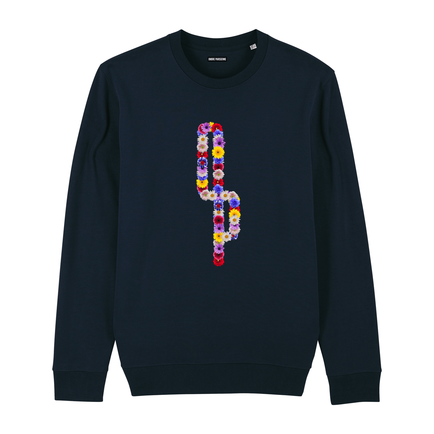 Crewneck Fiore - Navy - Ombre Parisienne