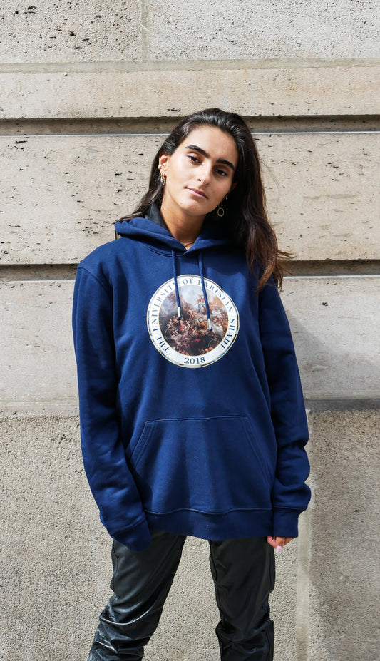 Hoodie "University" - Bleu marine