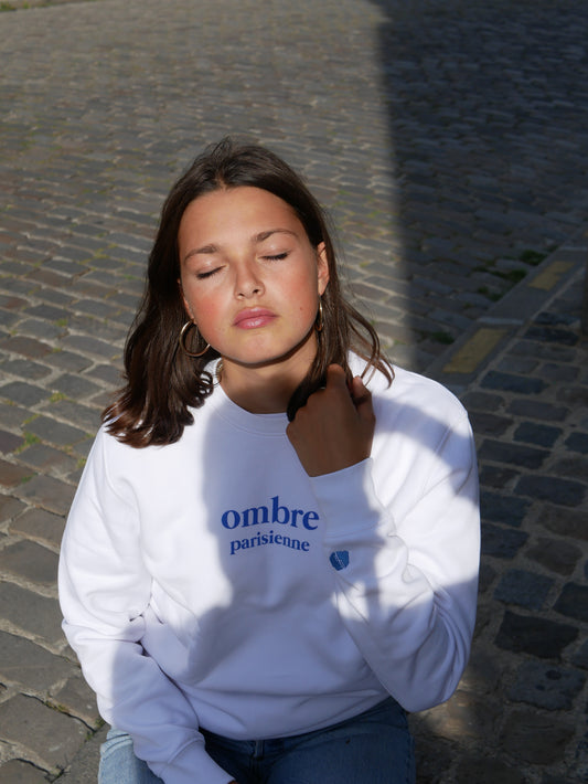 Crewneck Ombre Parisienne - White - Ombre Parisienne