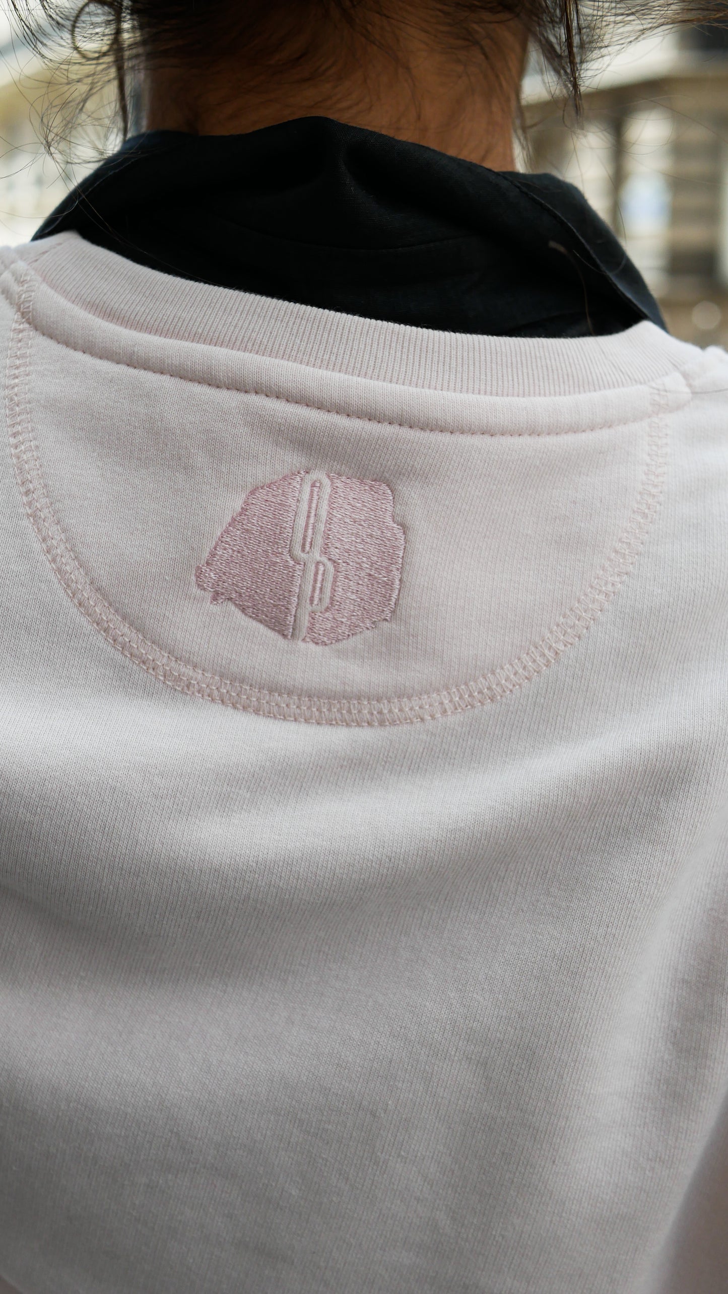 Crewneck Tramonto - Peach Pink - Ombre Parisienne