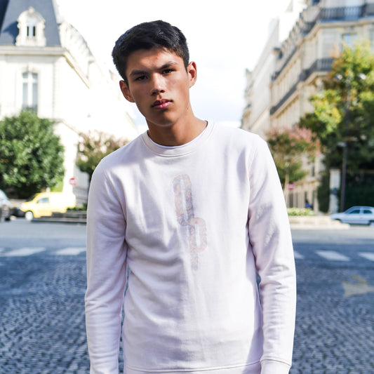 Crewneck Tramonto - Peach Pink - Ombre Parisienne