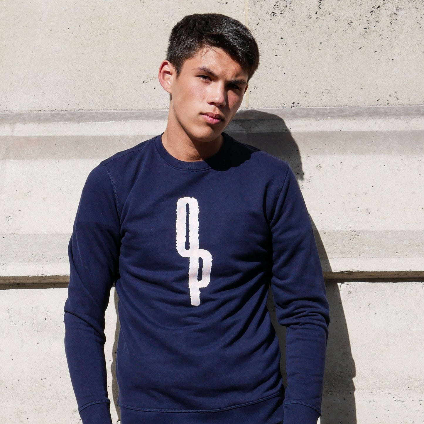 Crewneck Tramonto - Navy - Ombre Parisienne