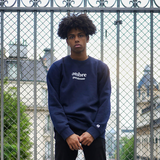 Crewneck Ombre Parisienne - Navy - Ombre Parisienne