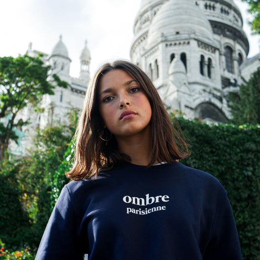 Crewneck Ombre Parisienne - Navy - Ombre Parisienne