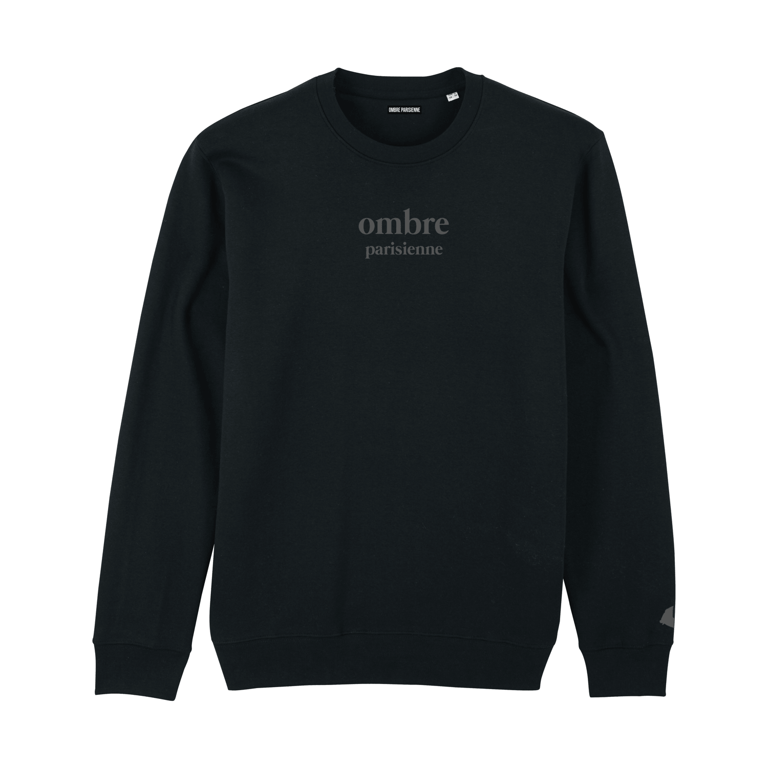 Crewneck Ombre Parisienne - Black - Ombre Parisienne