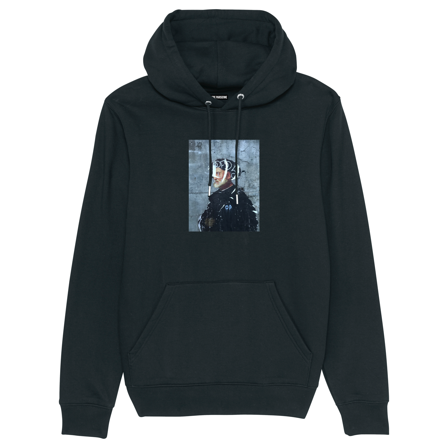 Hoodie Sacerdote - Black - Ombre Parisienne